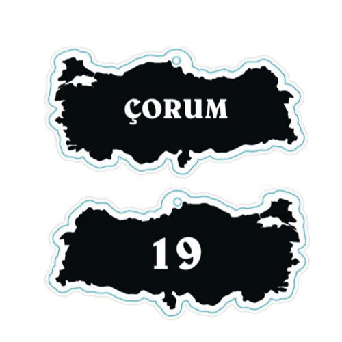 Çorum19 Duftanhänger